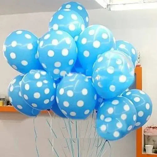 Printed Latex dots balloons Sparkles