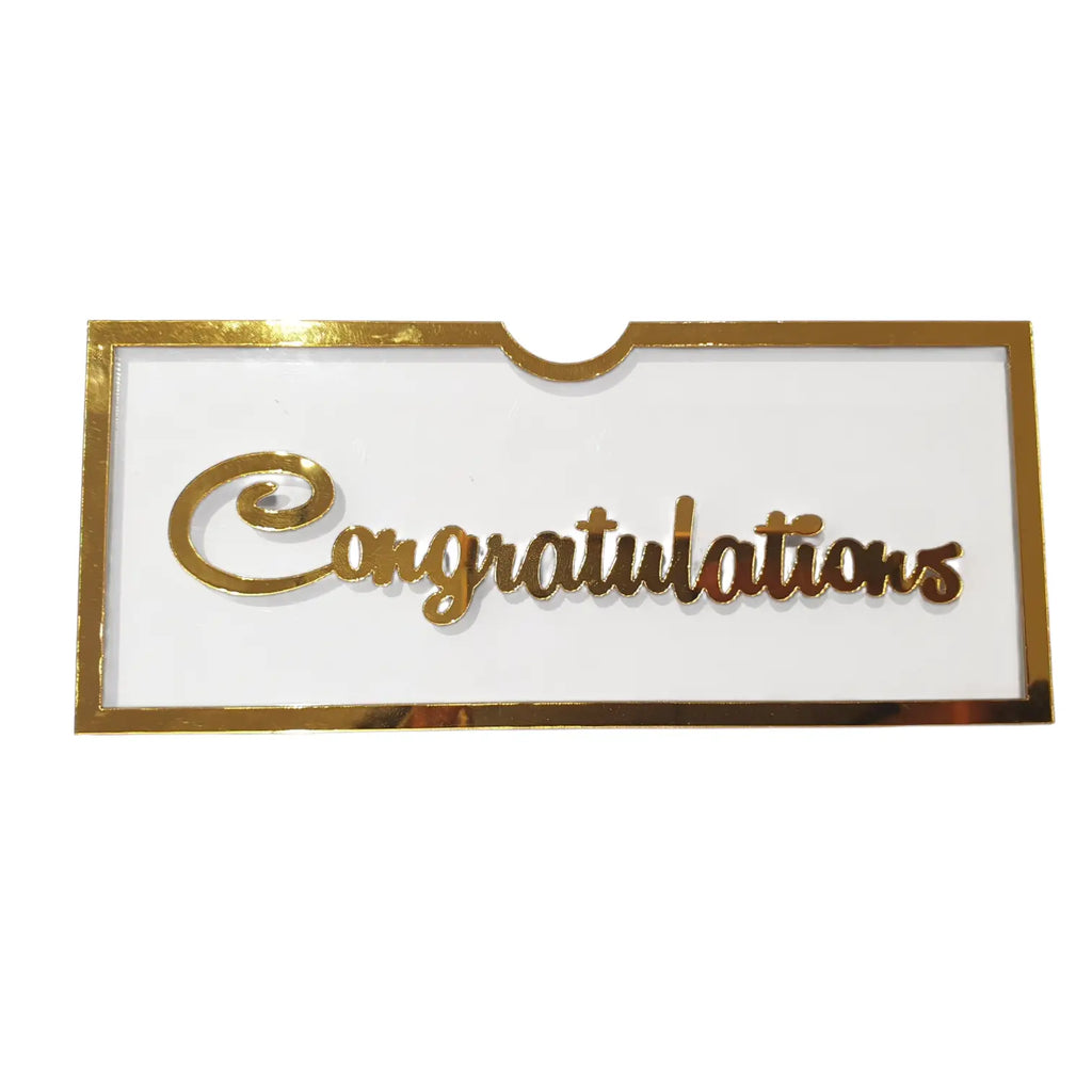 Acrylic Money Envelope Sparkles