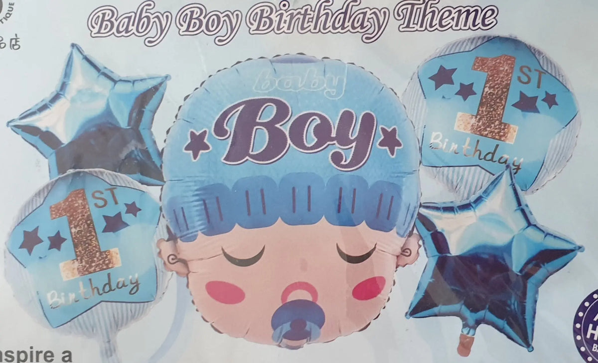 Foil Balloons baby boy Sparkles