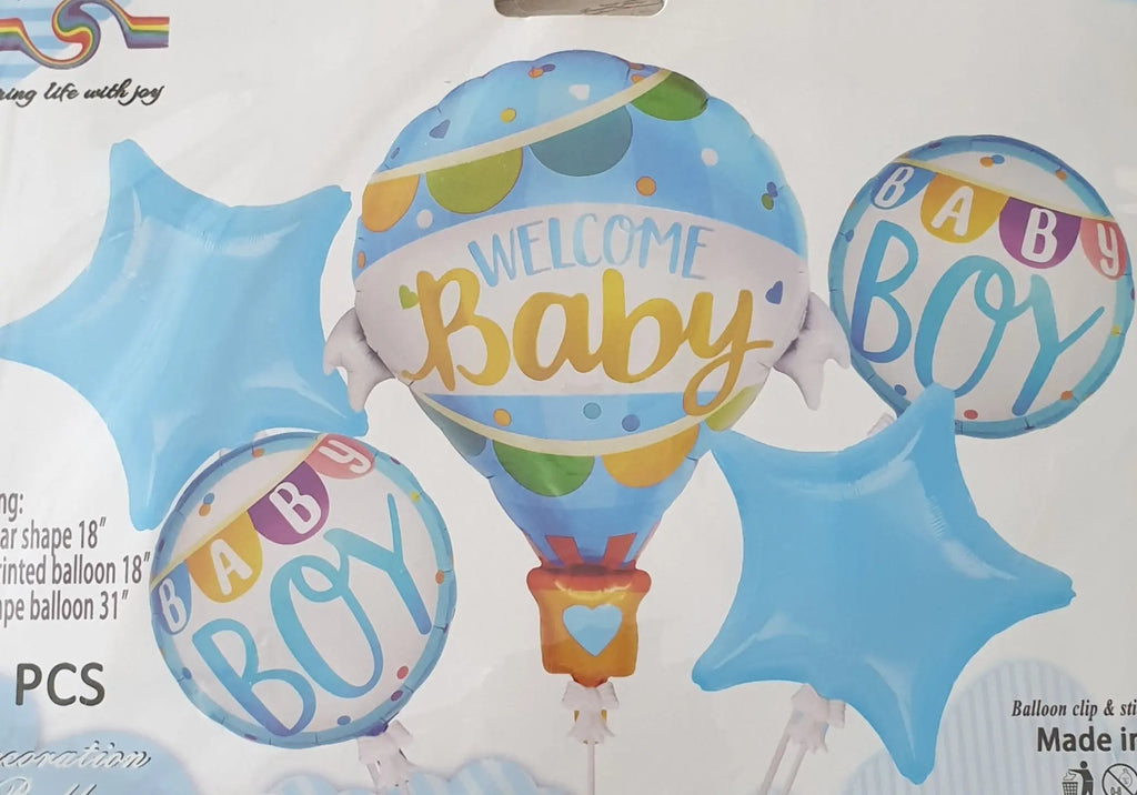 Foil Balloons baby boy Sparkles