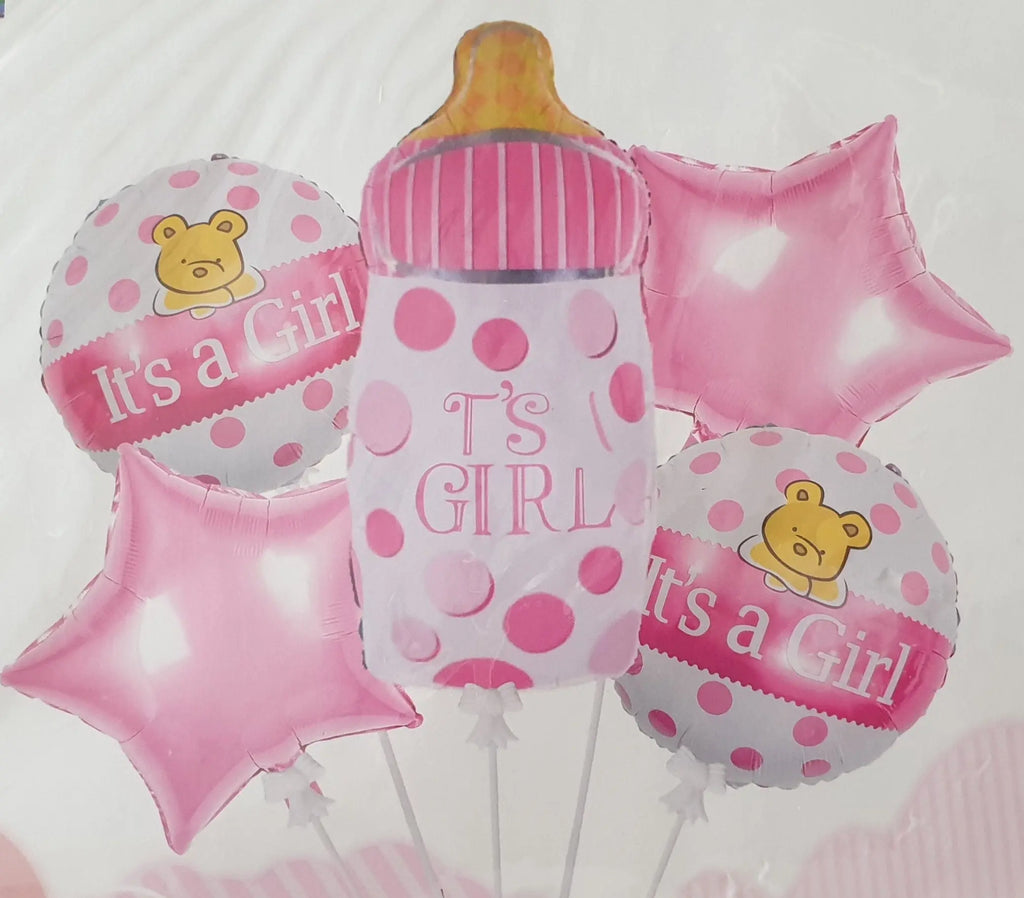 Foil Balloons (Baby Girl) Sparkles