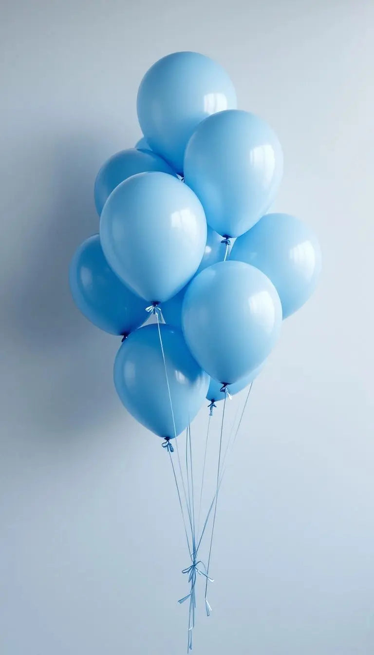 Pastel Balloons/milky balloons Sparkles