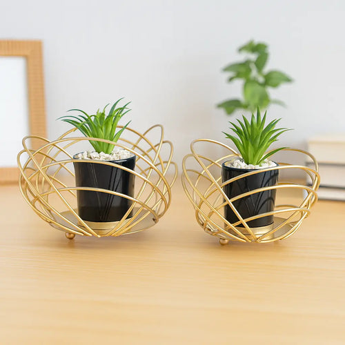 Caged plant pot Sparkles