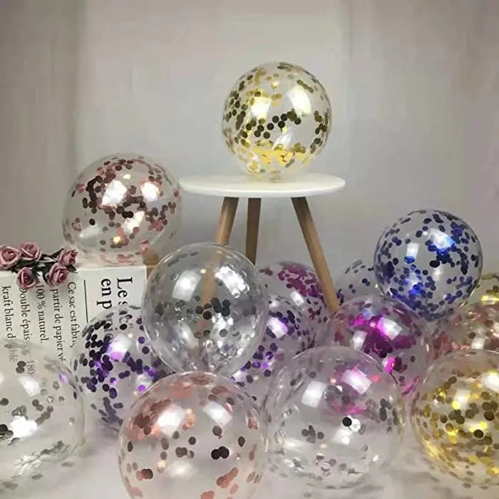 Confetti Balloons Sparkles