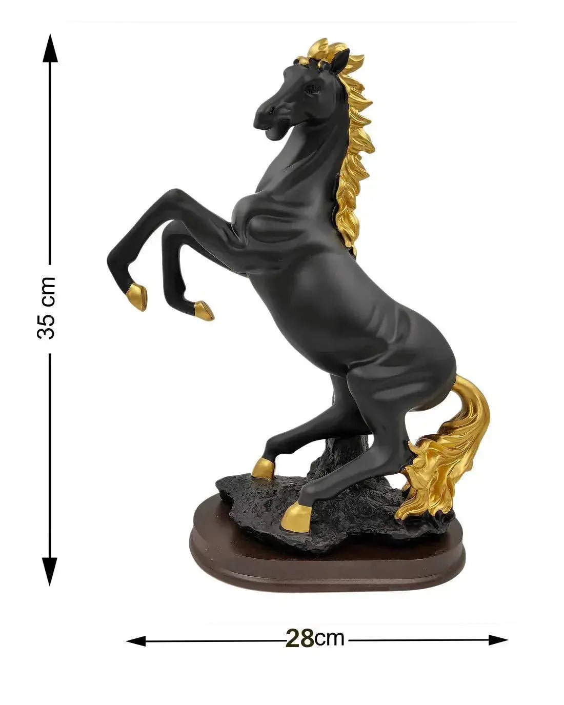Majestic Stallion Decor Statue Sparkles