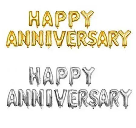 Foil Balloons (Anniversary) Sparkles