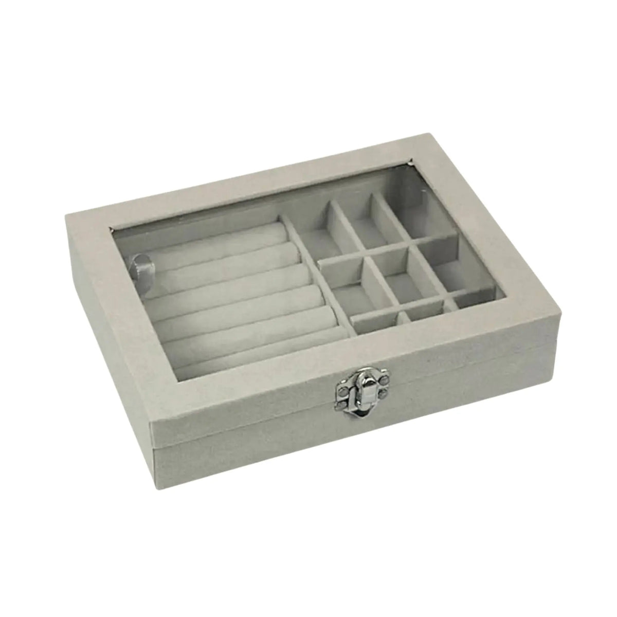Blush View Jewelry Organizer Box Sparkles
