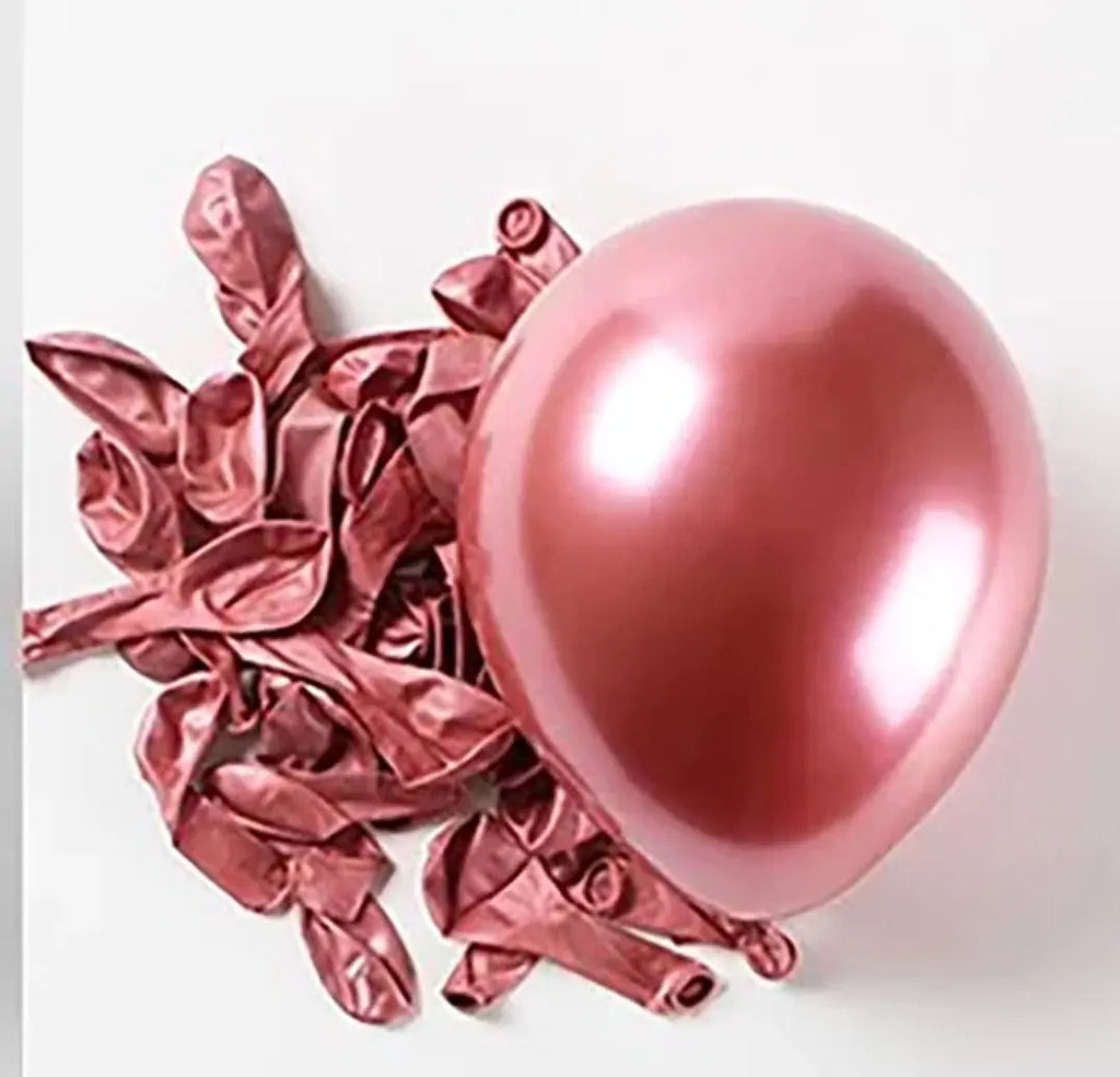 Metallic Balloons Sparkles