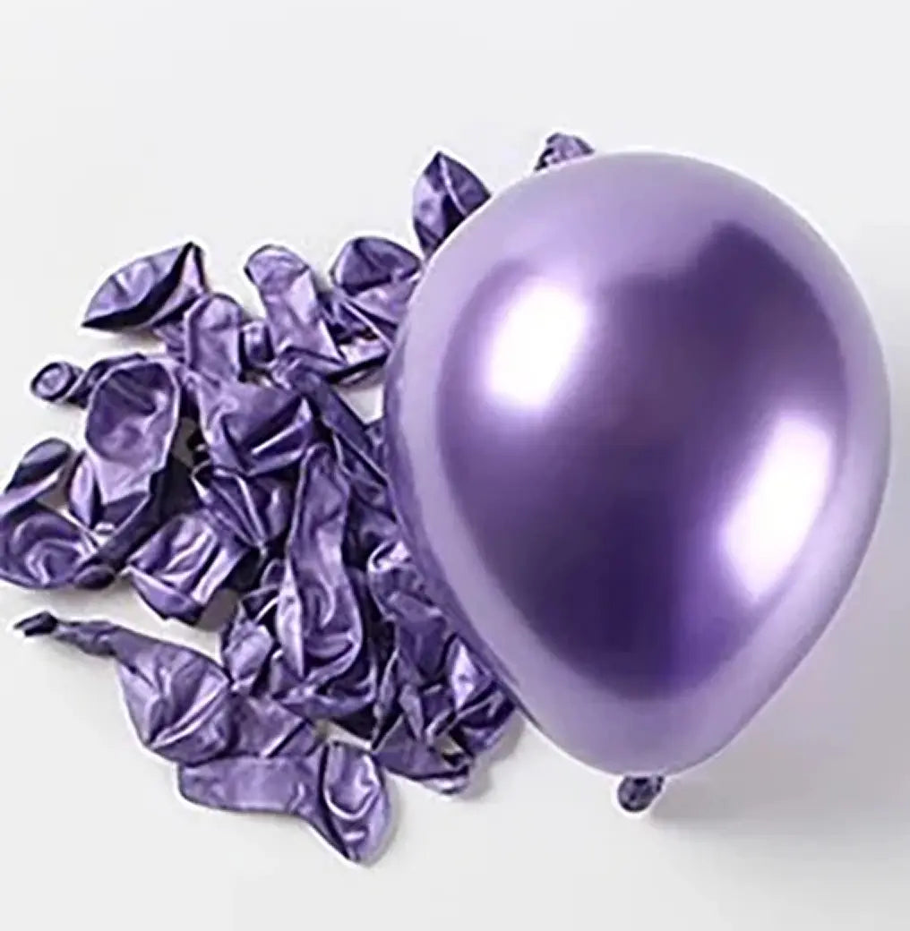 Metallic Balloons Sparkles