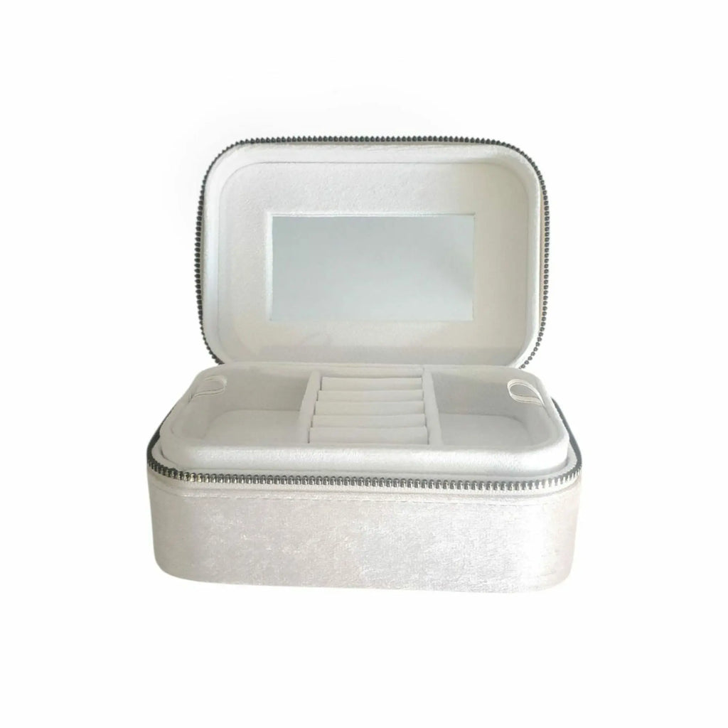 Velvet Travel Jewelry Keeper Sparkles