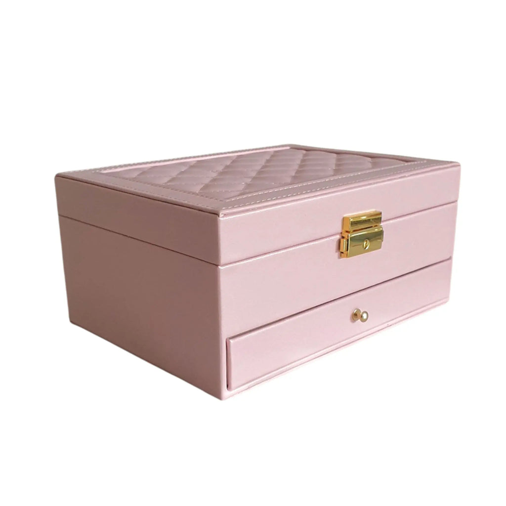 Royale Dual-Layer Jewelry Organizer Box Sparkles
