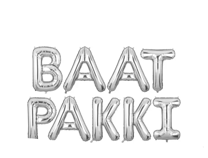 Foil Balloons (Baat Pakki) Sparkles