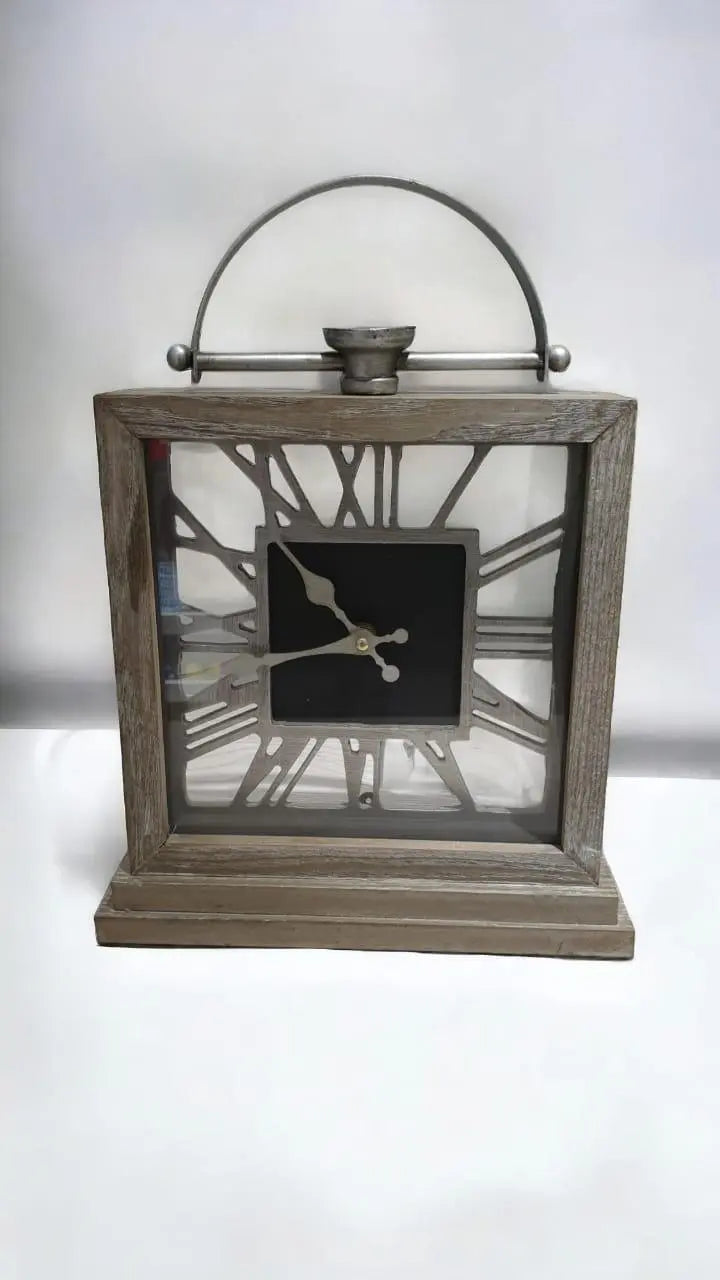 Imp Wooden Clock Sparkles