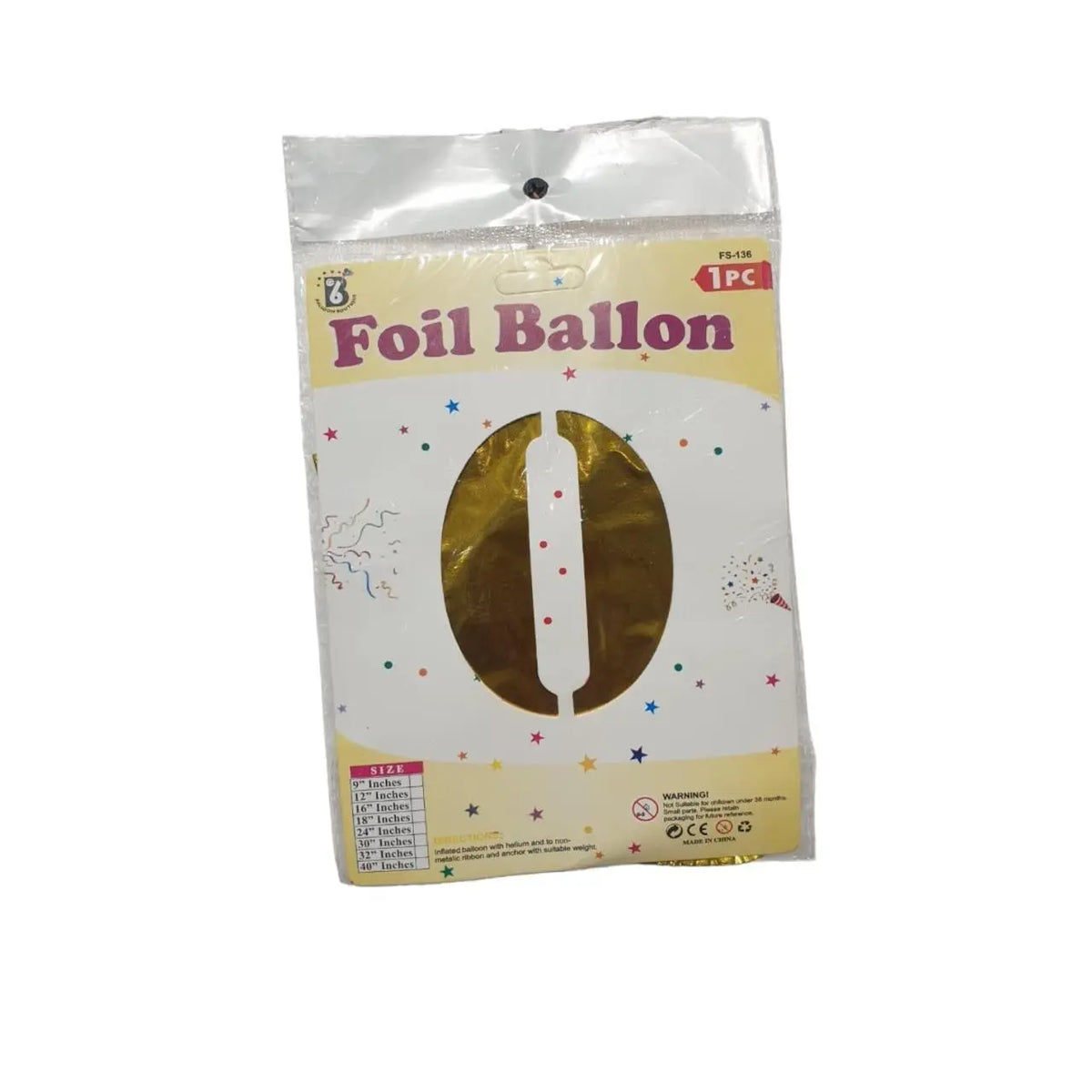 Foil Balloons Numbers 32inches Sparkles