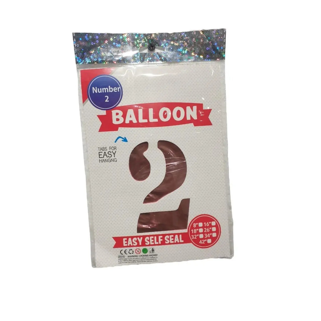 Foil Balloons Numbers 32inches Sparkles