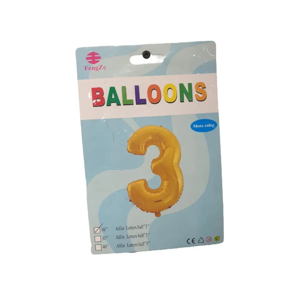 Foil Balloons Numbers 32inches Sparkles
