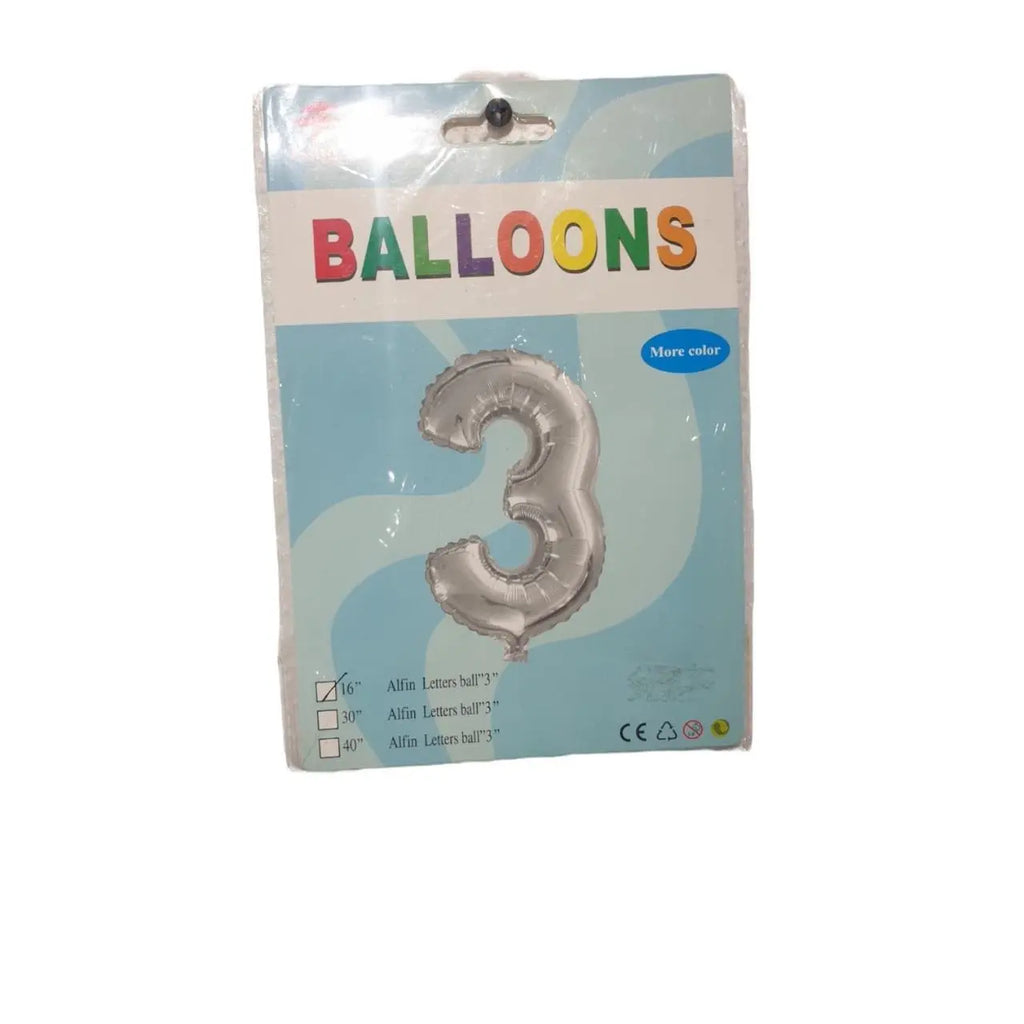 Foil Balloons Numbers 32inches Sparkles