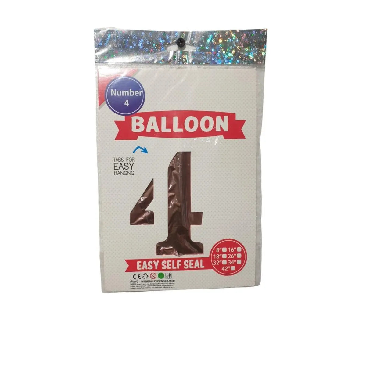 Foil Balloons Numbers 32inches Sparkles