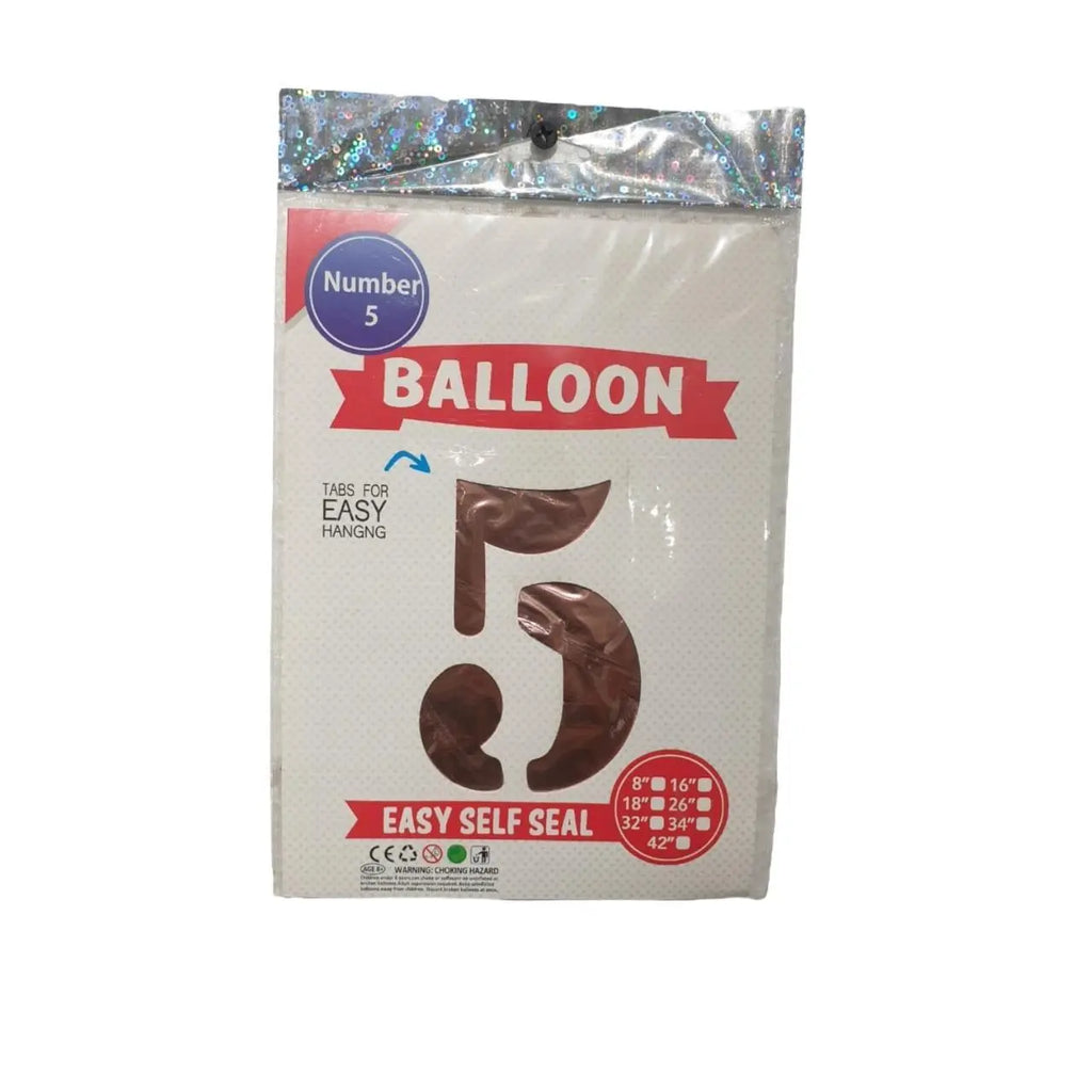 Foil Balloons Numbers 32inches Sparkles