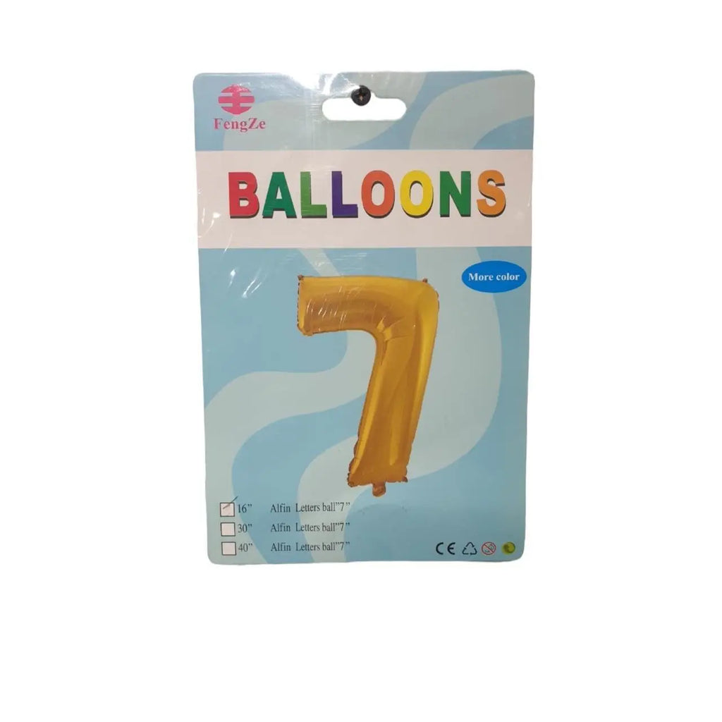 Foil Balloons Numbers 32inches Sparkles