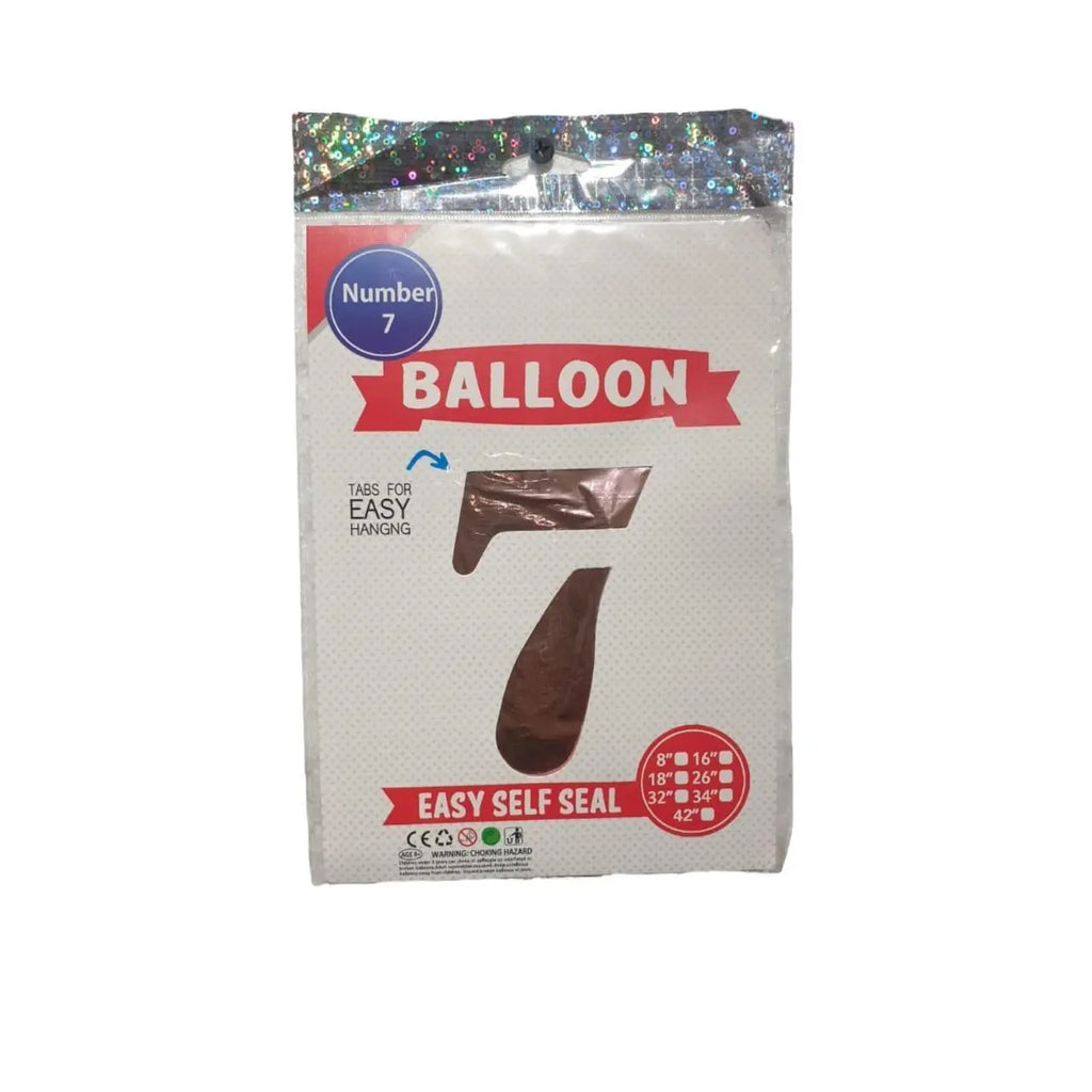 Foil Balloons Numbers 32inches Sparkles