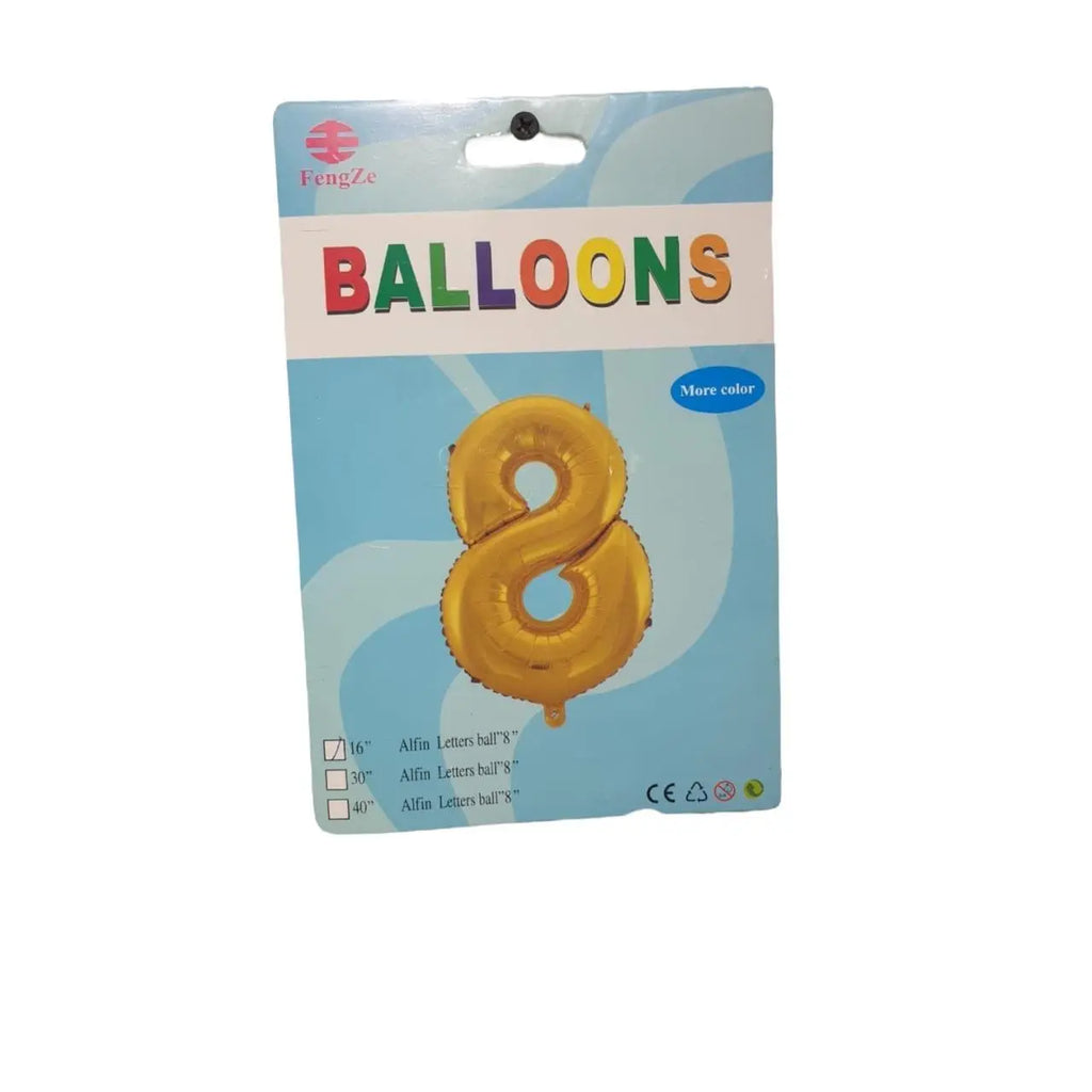 Foil Balloons Numbers 32inches Sparkles