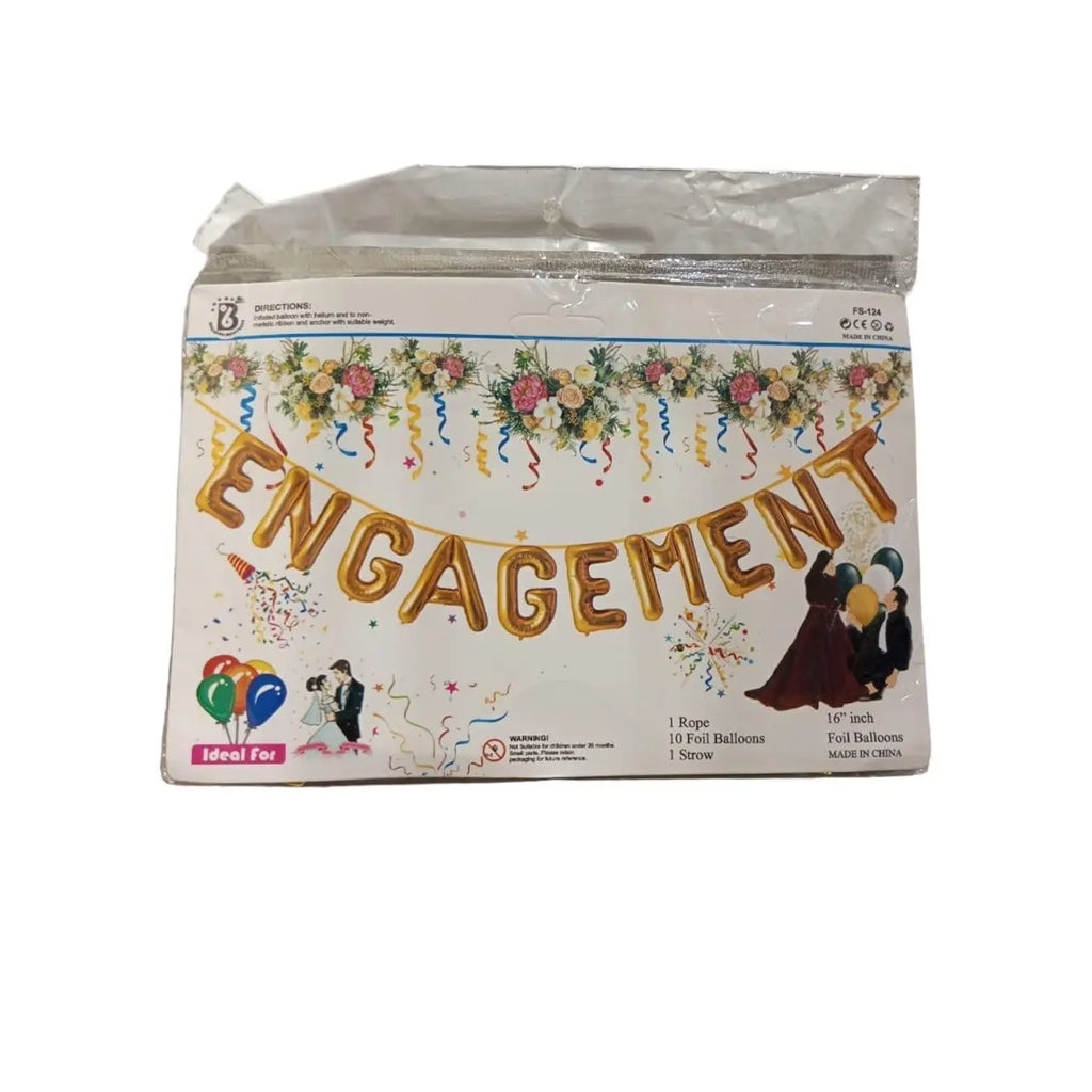 Foil Balloons (Engagement) Sparkles