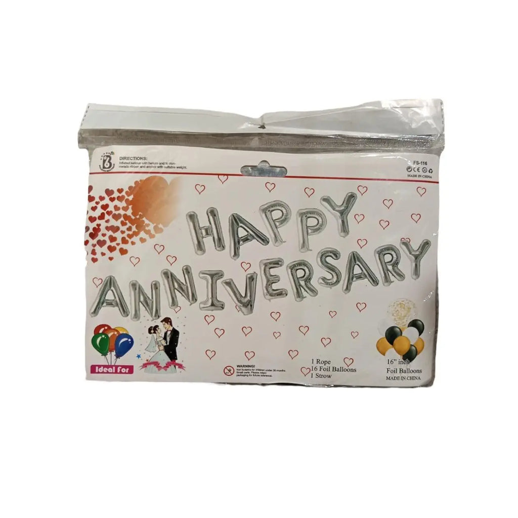 Foil Balloons (Anniversary) Sparkles