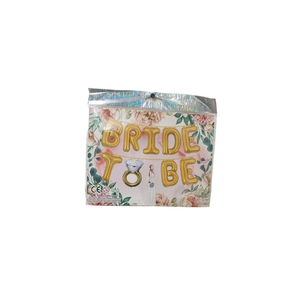 Foil Balloons (Bride to Be) Sparkles