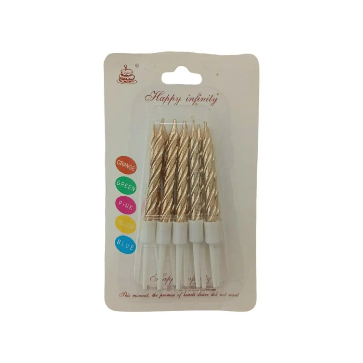 Cake Candles (Small) Sparkles