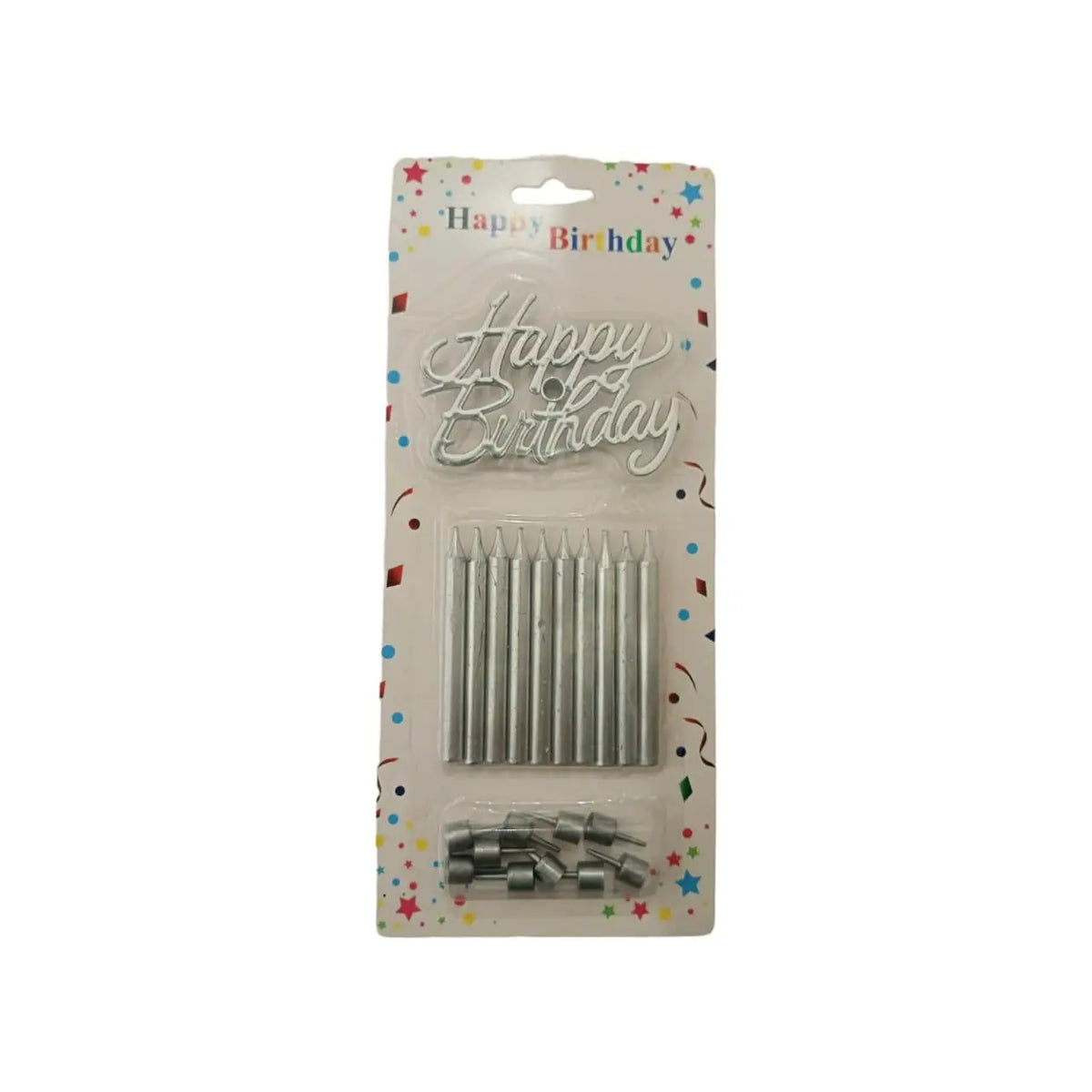 Cake Candles ('Happy Birthday') Sparkles