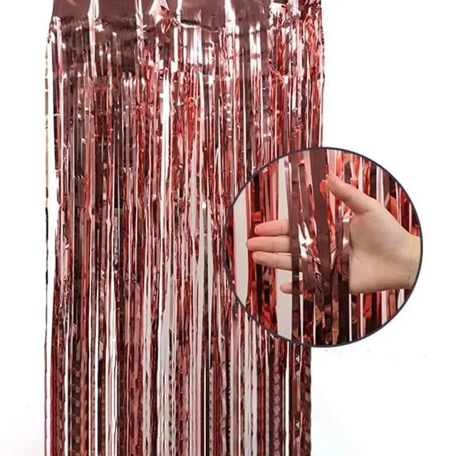 Foil Curtain Sparkles