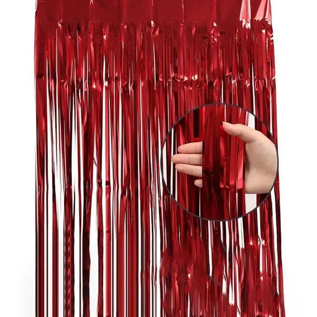 Foil Curtain Sparkles