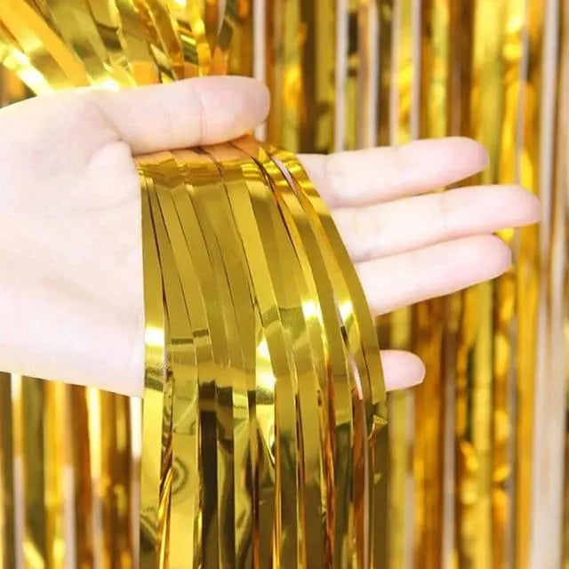 Foil Curtain Sparkles