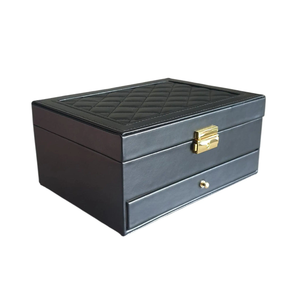 Royale Dual-Layer Jewelry Organizer Box Sparkles