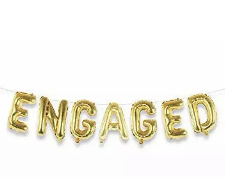 Foil Balloons (Engagement) Sparkles