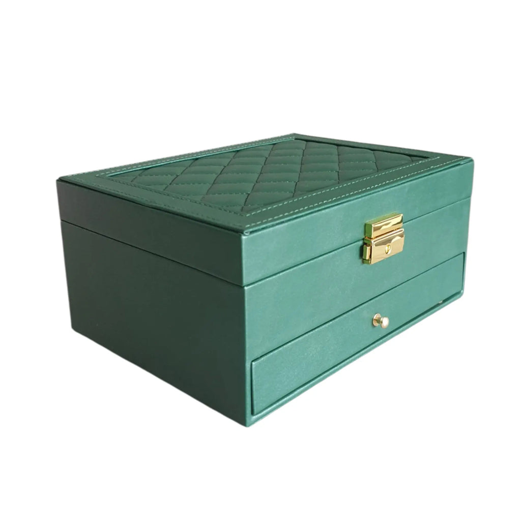 Royale Dual-Layer Jewelry Organizer Box Sparkles