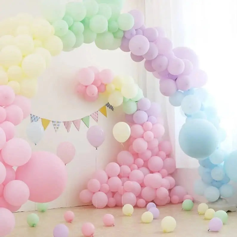 Pastel Balloons/milky balloons Sparkles