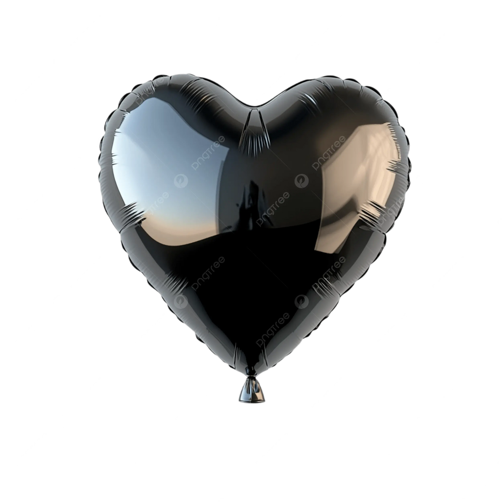 Foil Balloons Heart/Star Sparkles