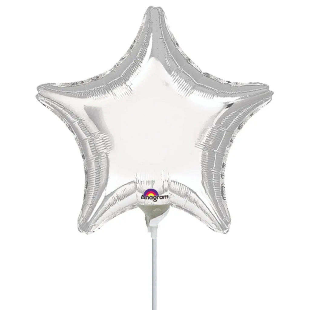 Foil Balloons Heart/Star Sparkles