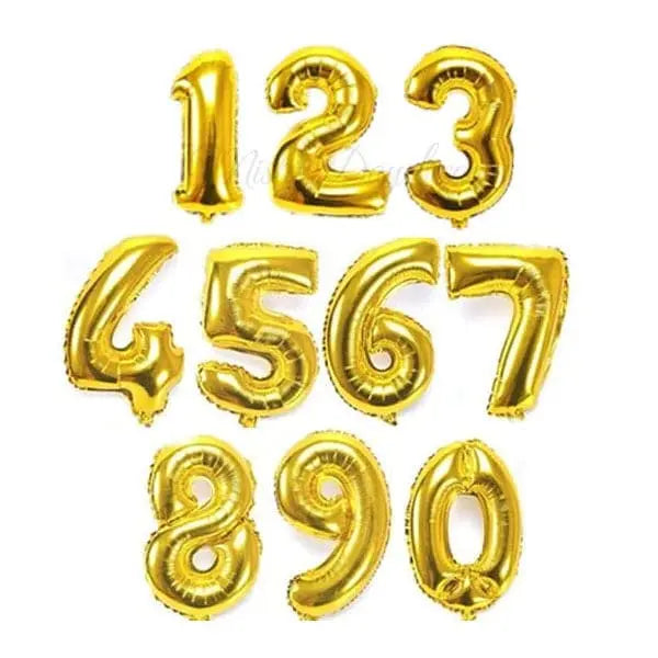 Foil Balloons Numbers 32inches Sparkles