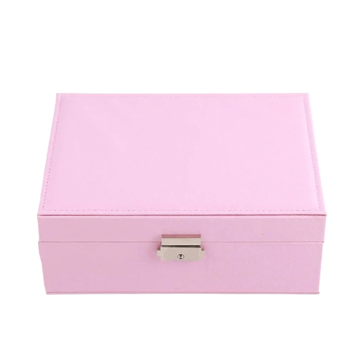 Blush Velvet Jewelry Organizer Box Sparkles